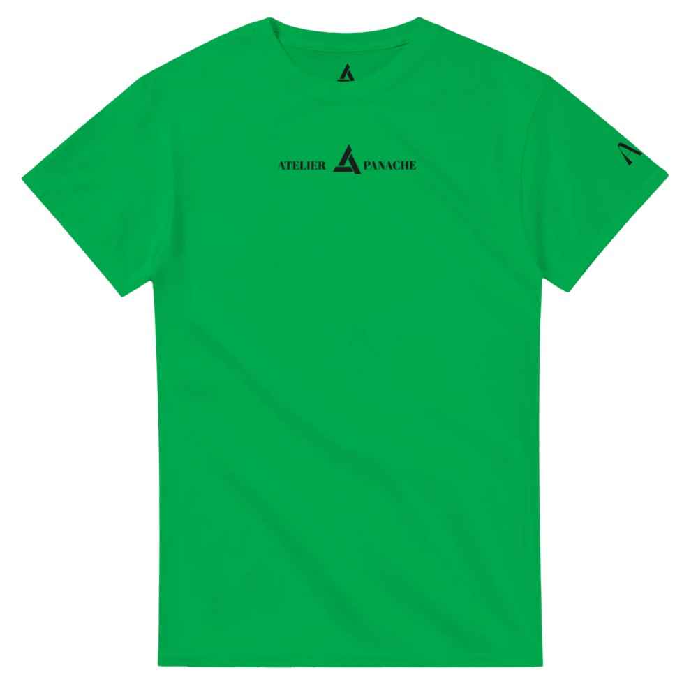 T-shirt unisexe motif abstrait, style artistique moderne, tissu confortable et respirant, idéal pour look casual et streetwear tendance.
